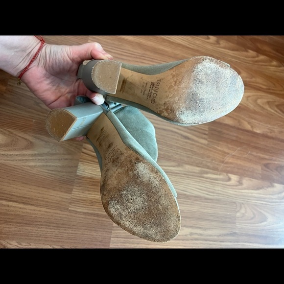 Vince Addison Peep Toe Booties - Picture 9 of 14